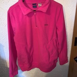 Pink Reebok fleece